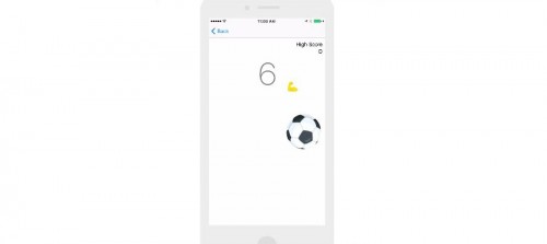 Facebook Messenger-Soccer game