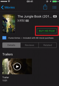 iTunes Store more space