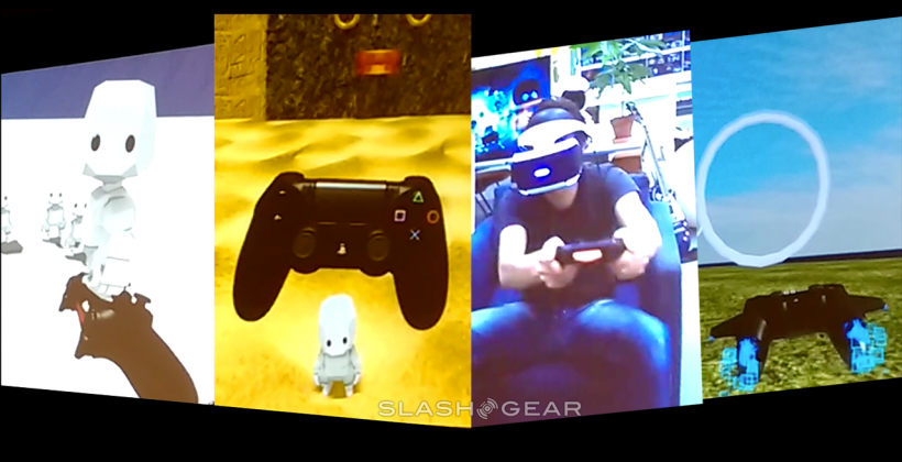 Sony เปิดตัวแว่นตาเสมือนจริงในงาน GDC 2015