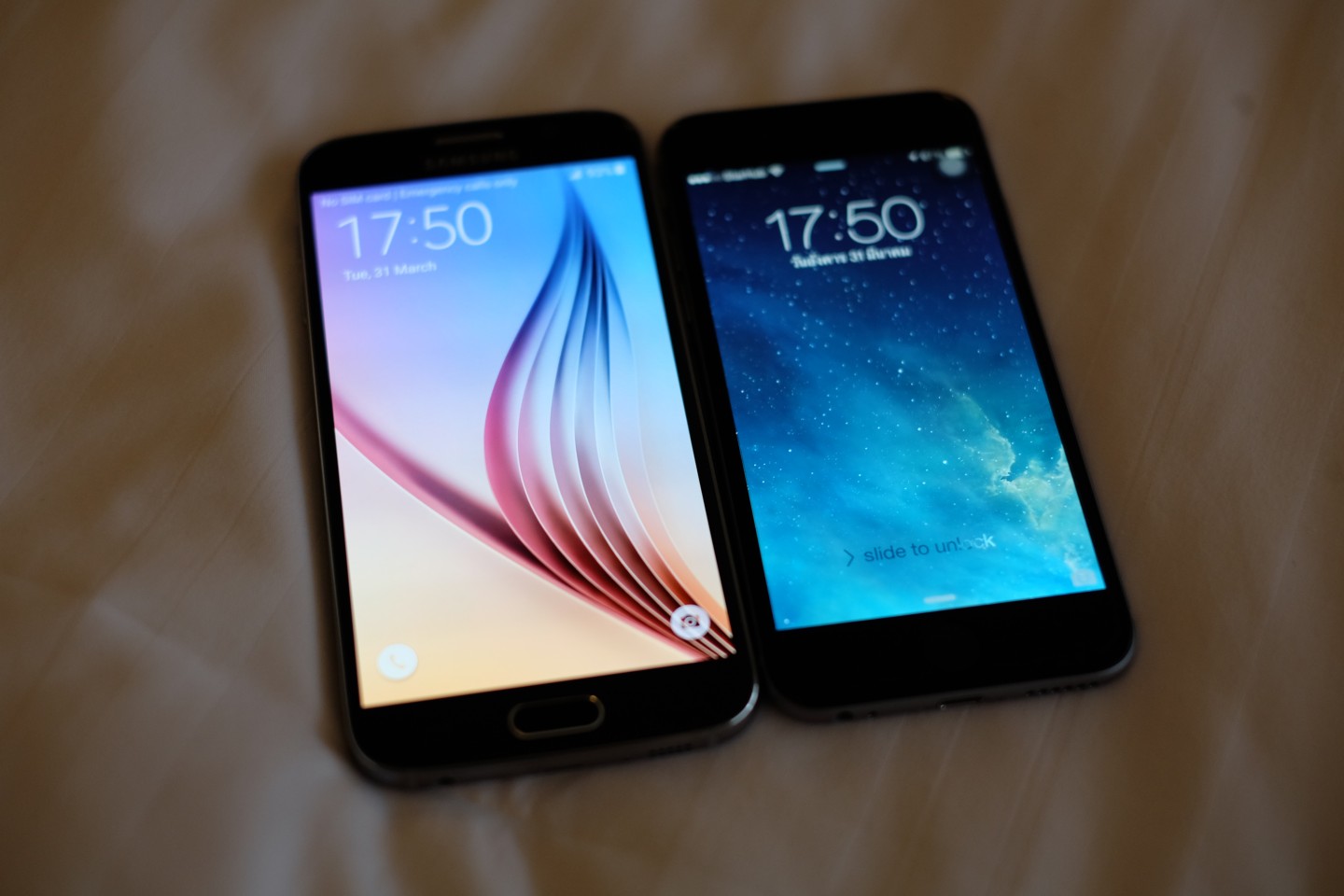 เทียบกล้องหลัง Galaxy S6 กับ iPhone 6