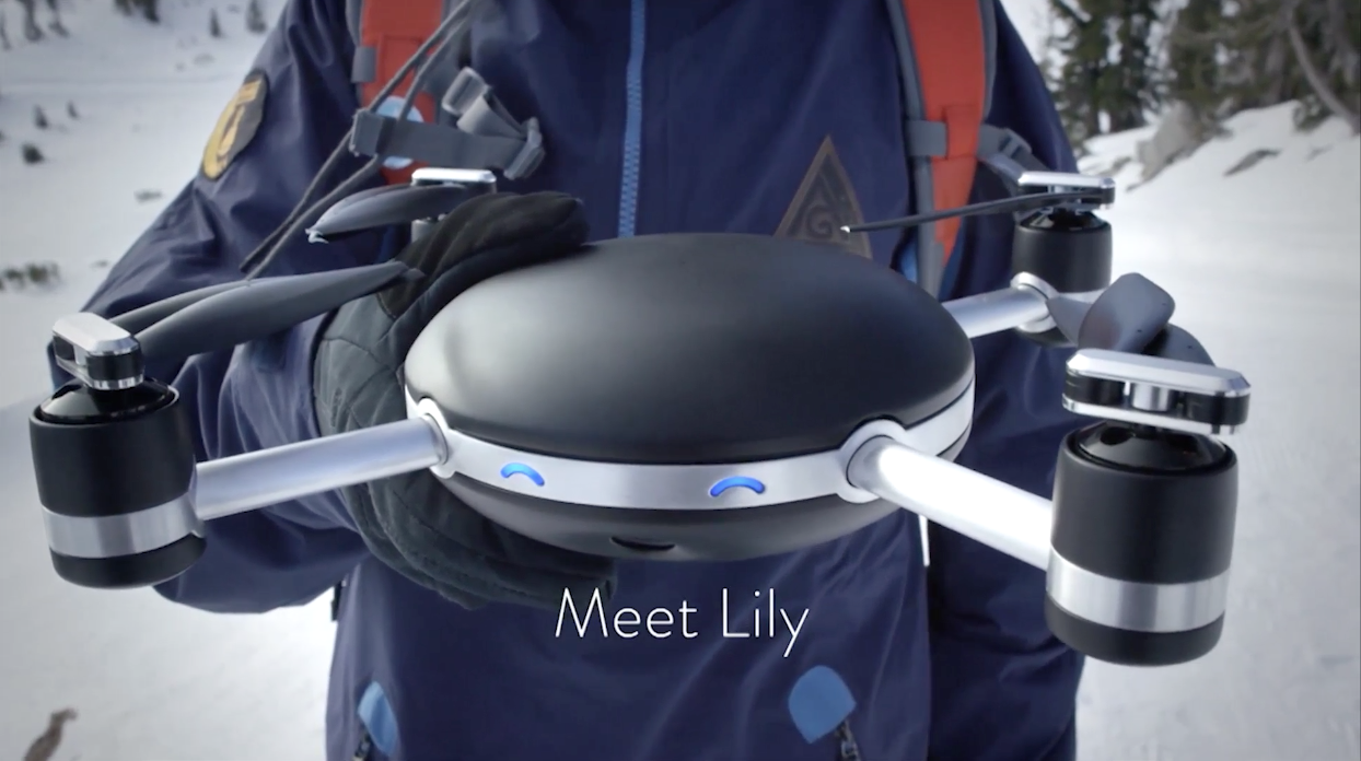 Lily โดรนถ่ายภาพทุกที่ เพียงแค่ “โยน”