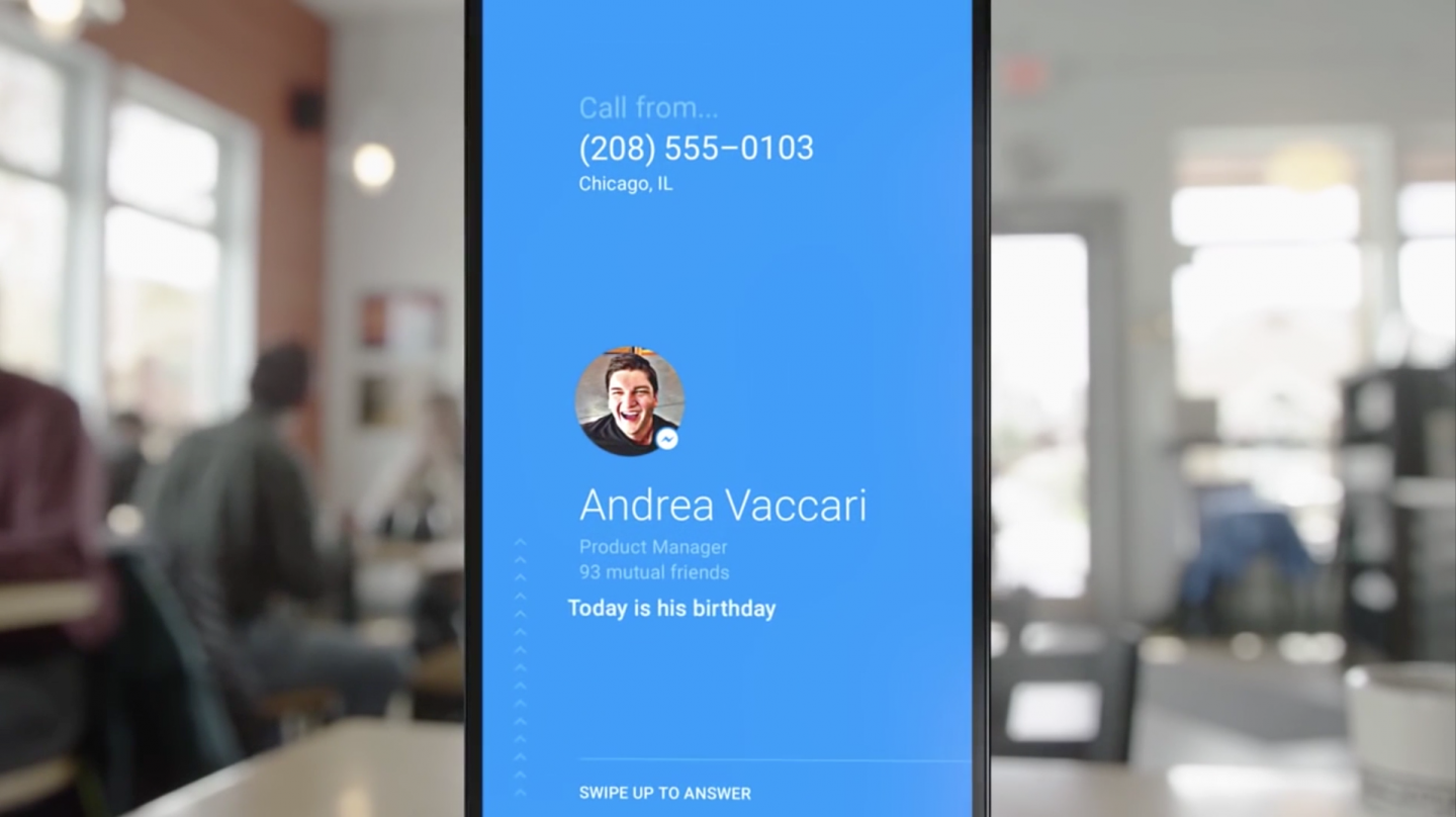 Facebook ‘Caller ID’ โชว์โปรไฟล์คู่สนทนา