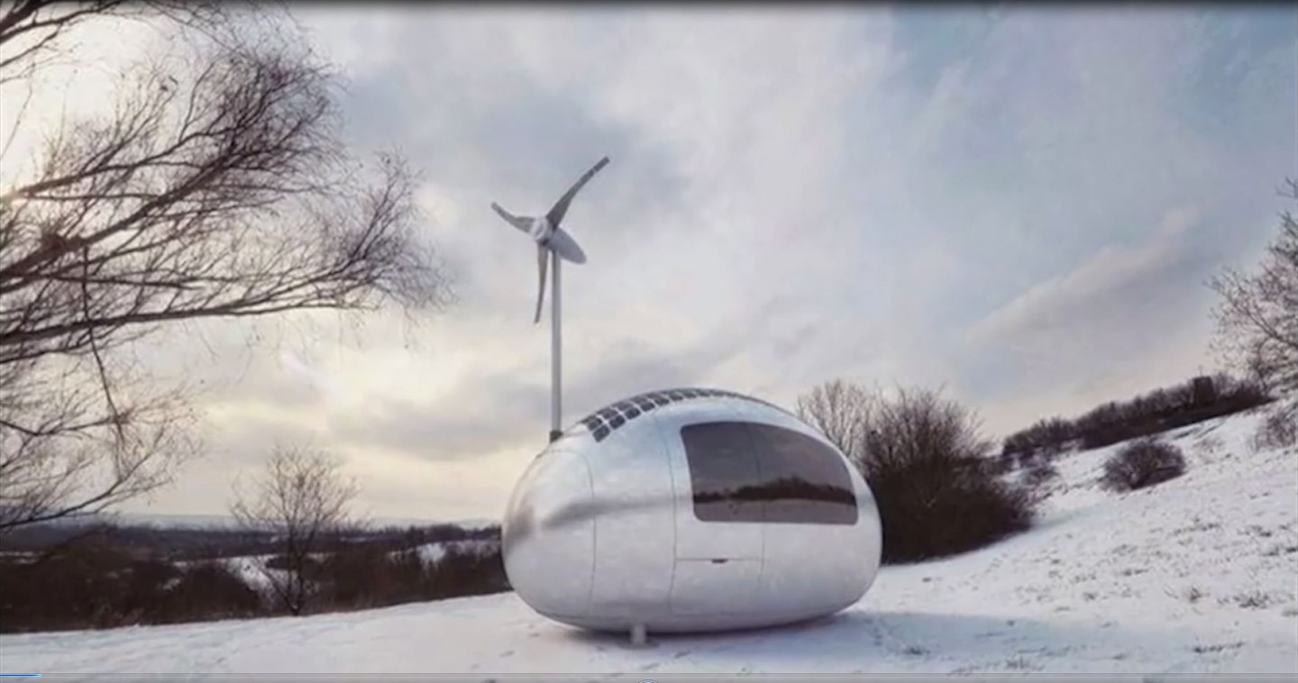 Ecocapsules บ้านอนาคต!