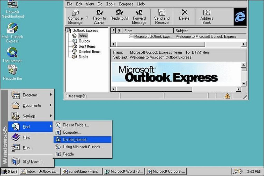 โอโห้ ไม่น่าเชื่อ Windows 95 มีอายุครบรอบ 20 ปีแล้ว ว ว..