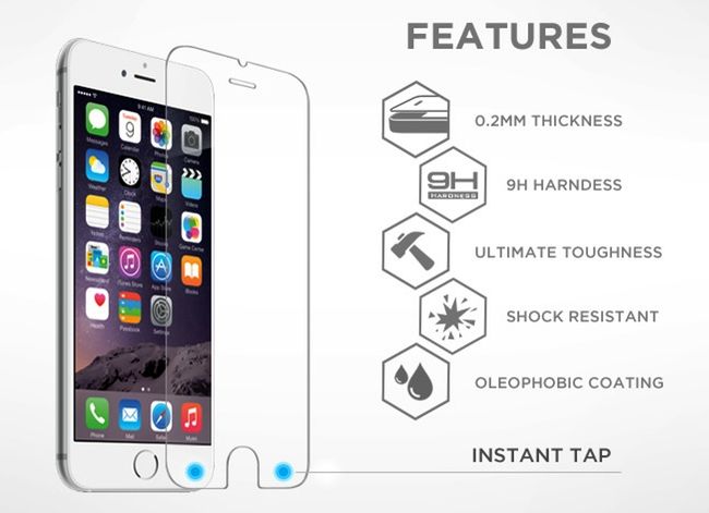 ฟิล์มติดหน้าจอเพิ่มปุ่ม Back ให้ iPhone
