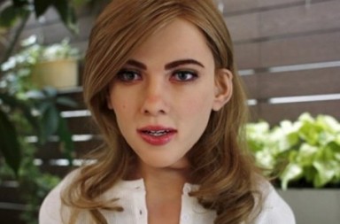 Scarlet Johanssen robot