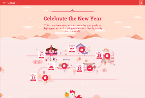 Google Chinese new year