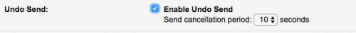 Undo send