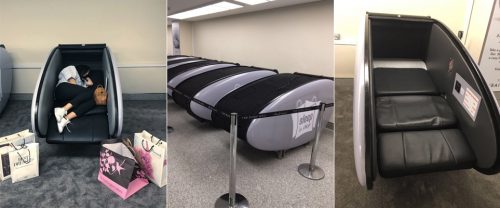 sleeping pods