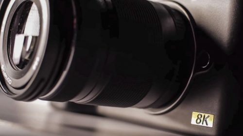 Sharp 8K camera