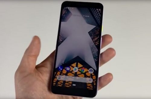 Google Pixel smartphone