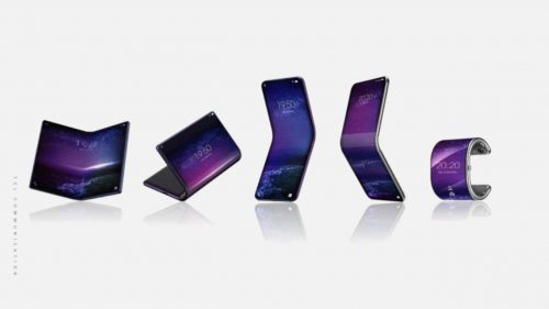 TCL foldable smartphone